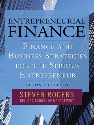 cover image of Entrepreneurial Finance